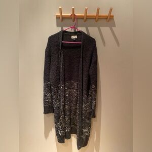 Universal Thread Charcoal Cardigan Sweater